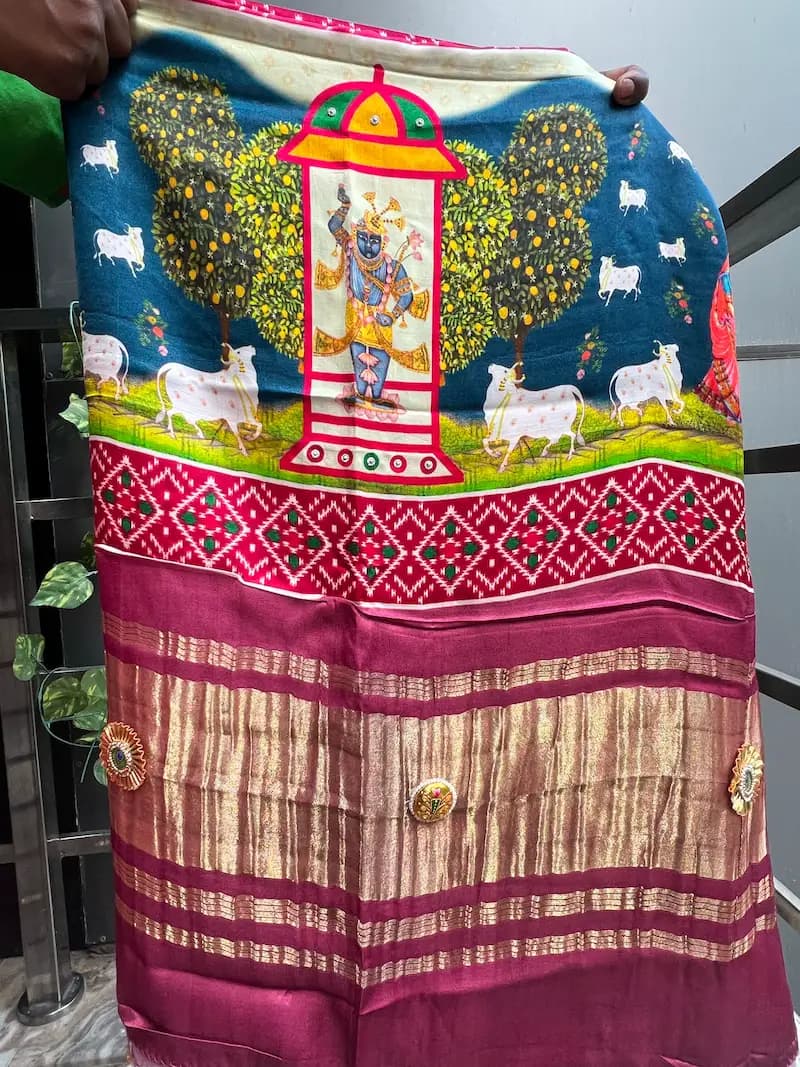 Pichwai Dupatta