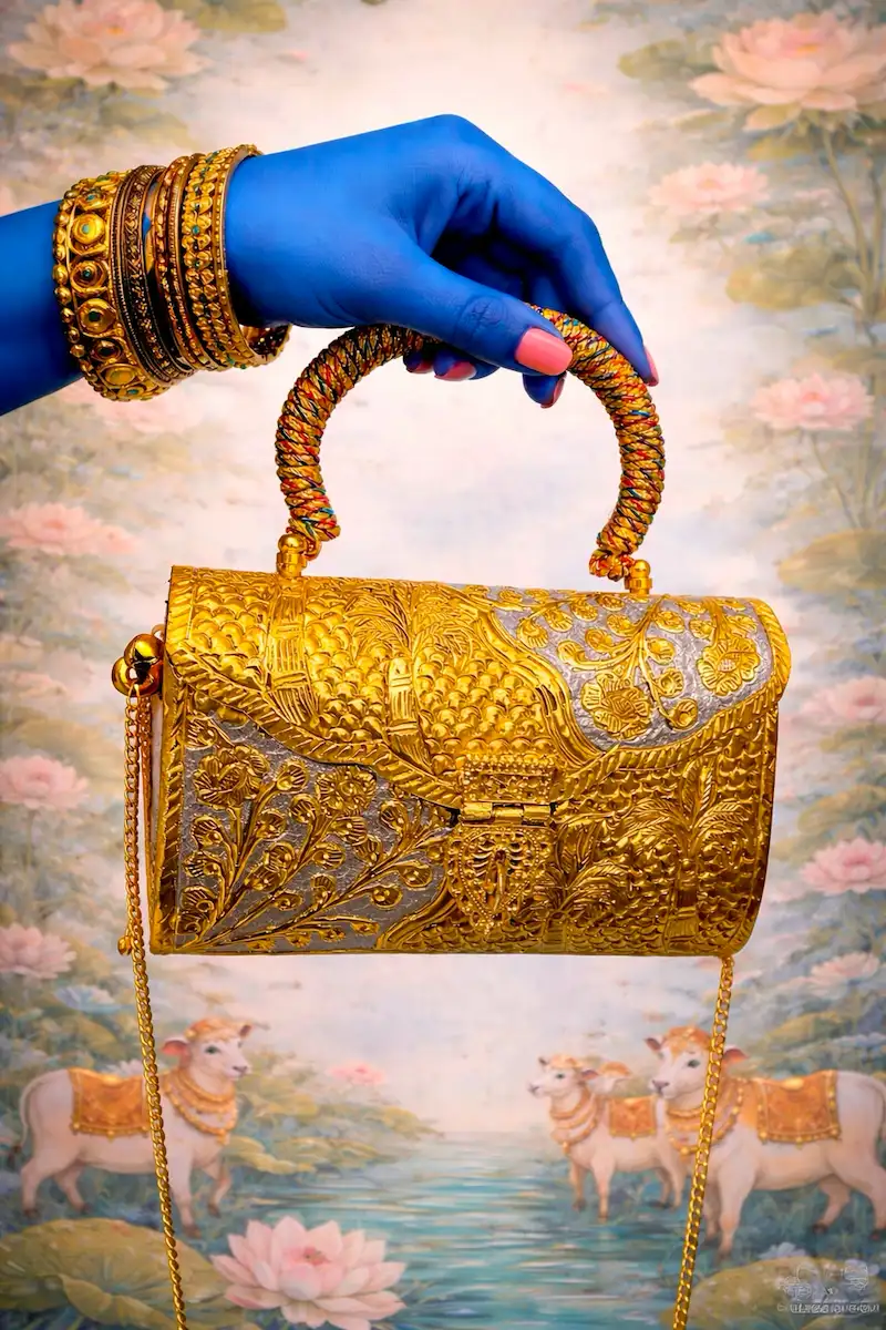 Vintage Clasp Bag