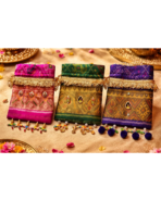 Heritage Motif Patola Potli Bags