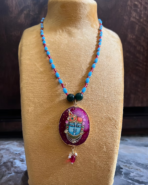 Shreenathji Handpainted Necklace - Image 2