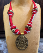 Laxmi Necklace with Ghughroo - Image 3
