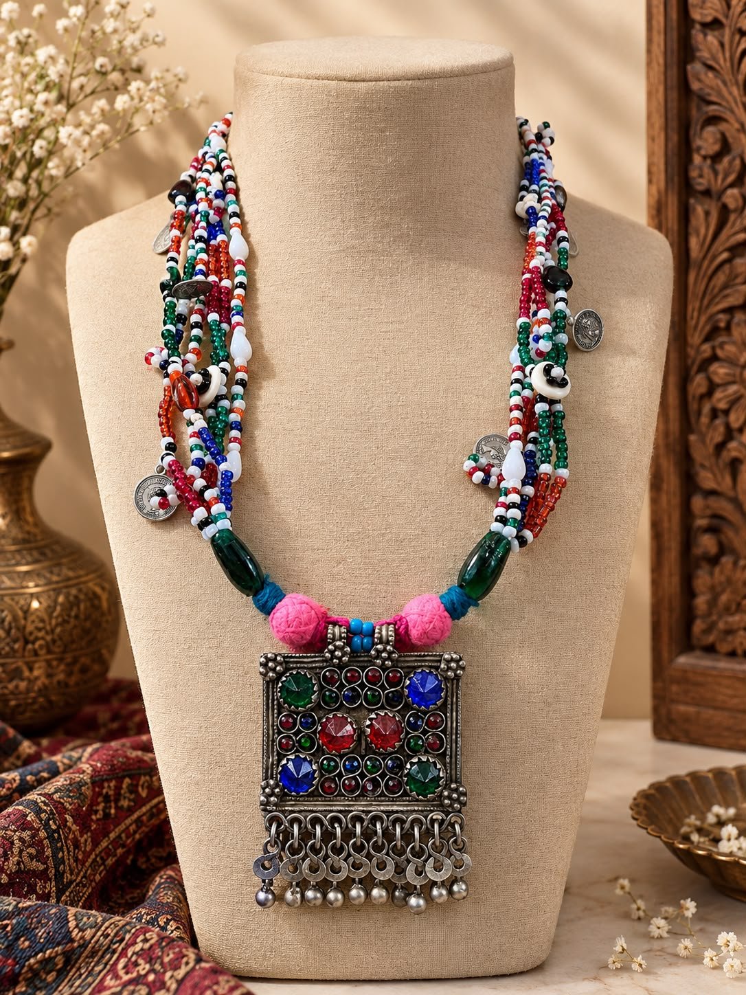 WhatsApp Image 2026-09-23 at 11.50.57 AM Afghani + Kutch Vintage Necklace_2.0 - Image 1