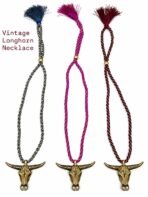 Vintage Longhorn Necklace